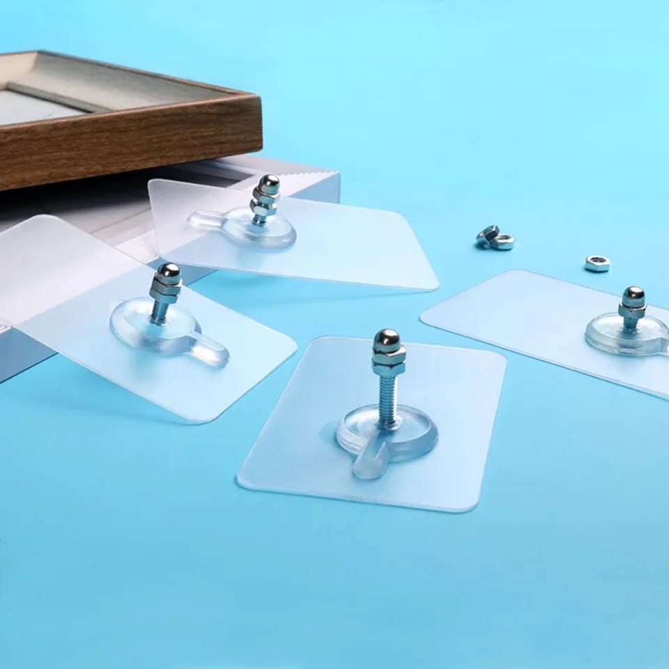 Pack Of 5 Wall Hanging Screw Sticker Hook