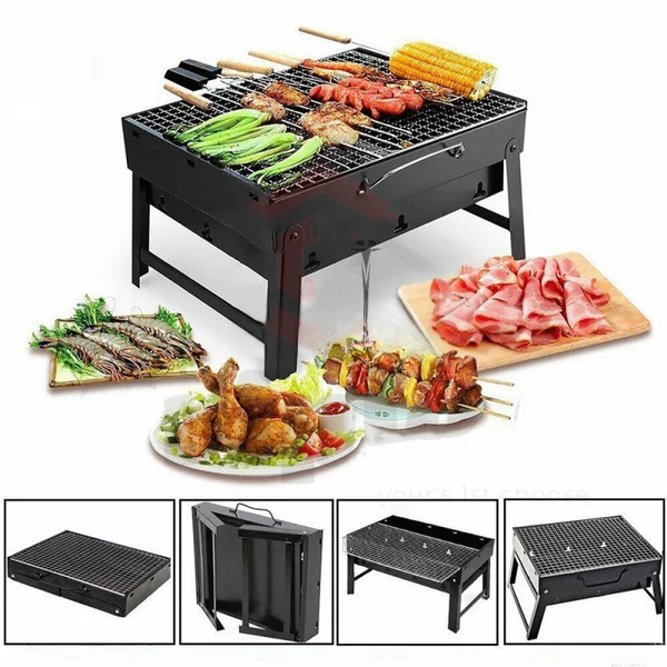 Portable & Foldable Space Saver BBQ Grill