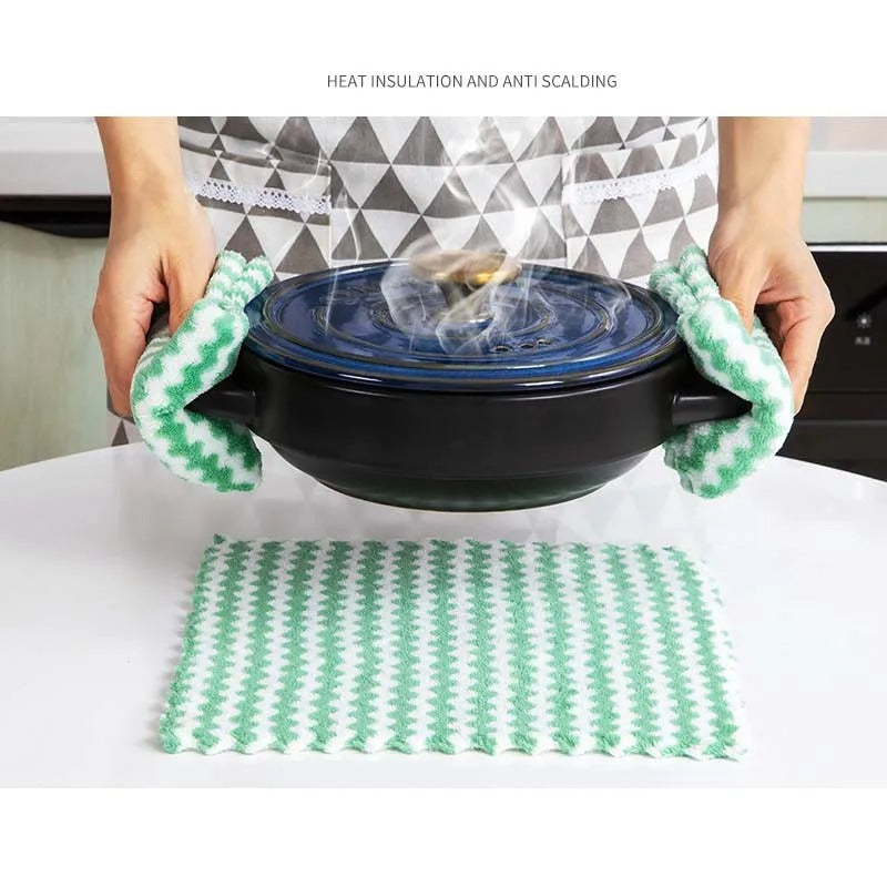 3PCs Microfiber Cleaning Cloth Towel