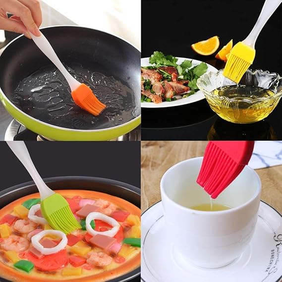 Multi-purpose Silicon Oil Cooking Brush (Big size)