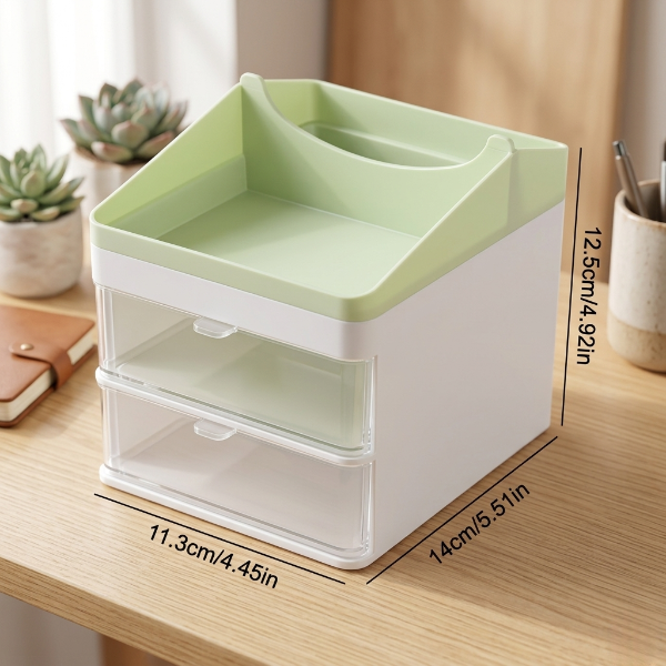 Portable Drawer Type Stationery Storage Box