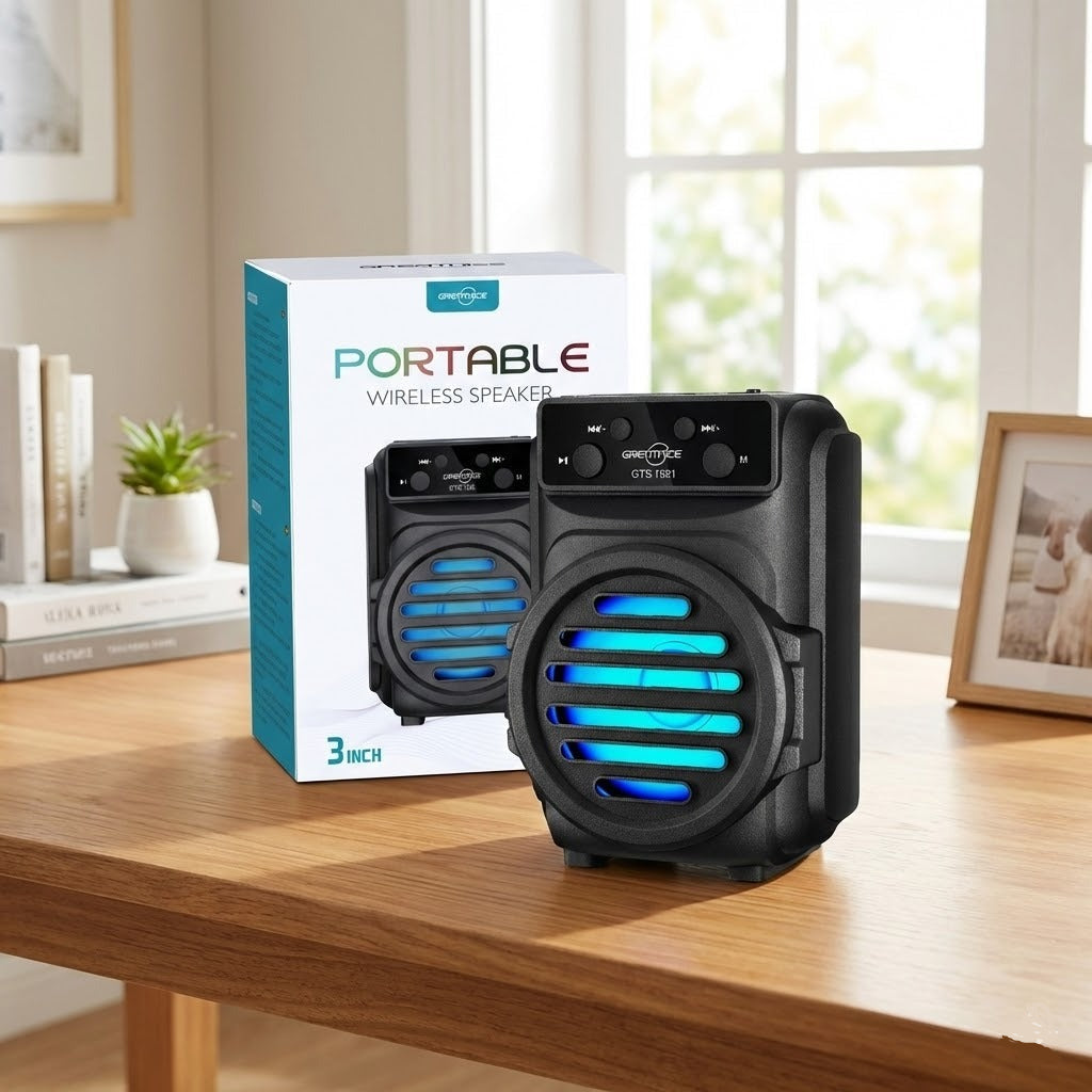 Rechargeable Wireless Bluetooth Speaker