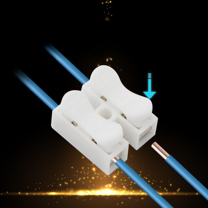 5pcs Self Locking Push Type Terminal
