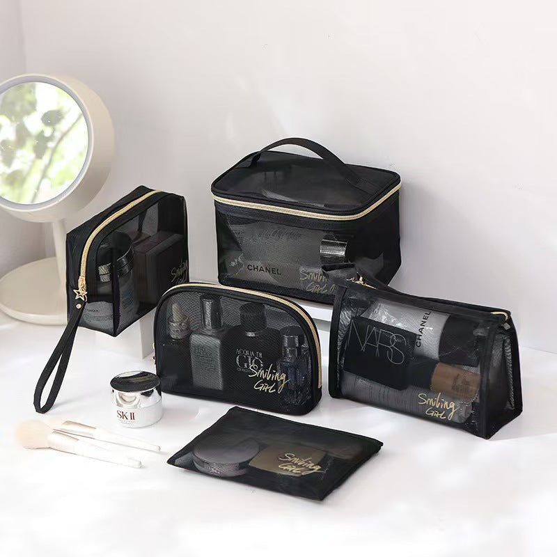 Set of 5 Stylish Makeup Pouch Set