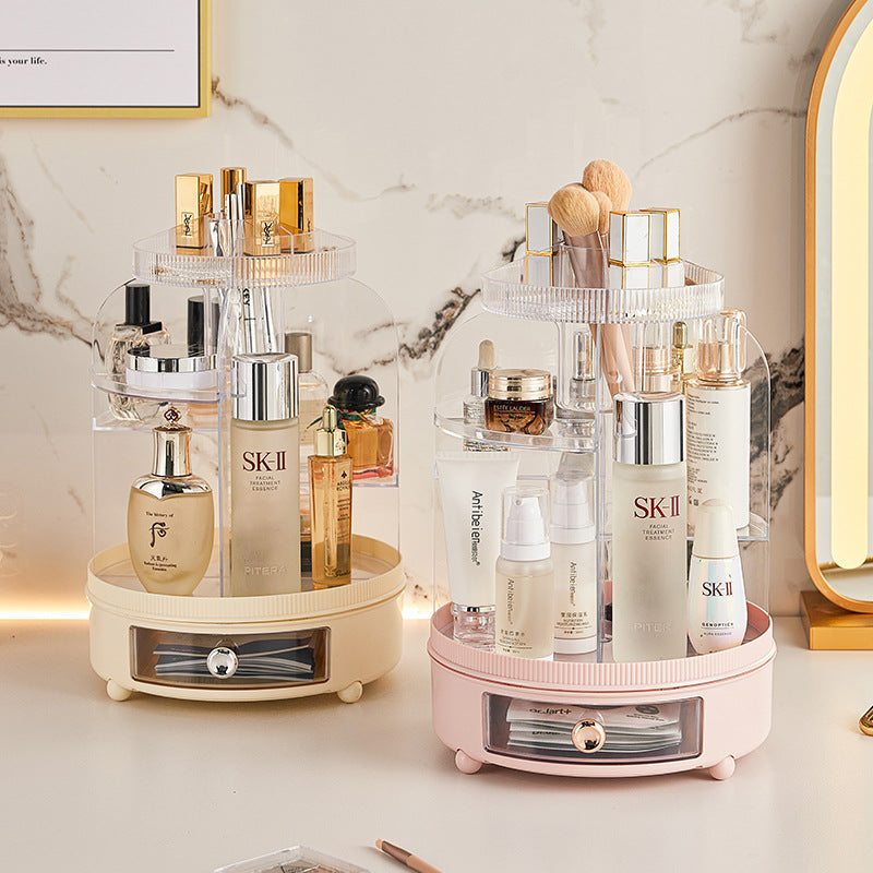 360° Rotating Makeup Storage Box