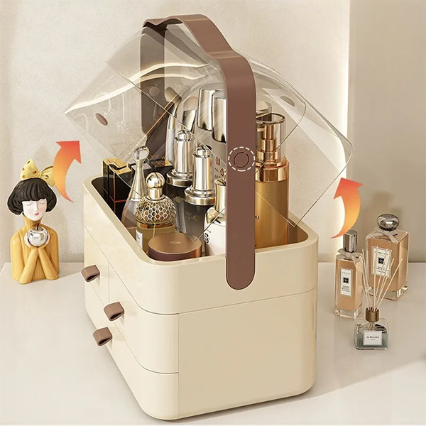 3 Drawer Portable Storage Cosmetic Box