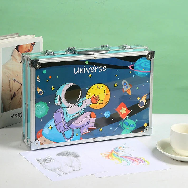 145 Pieces Briefcase Art Set