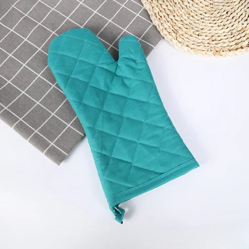 Heat Resistant Cooking & Baking Oven Gloves (Single Piece)