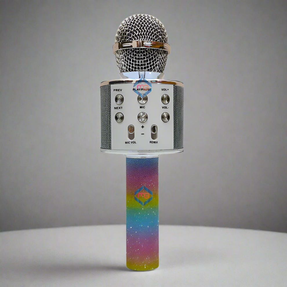 Rechargeable Wireless Bluetooth Speaker & Microphone Mic