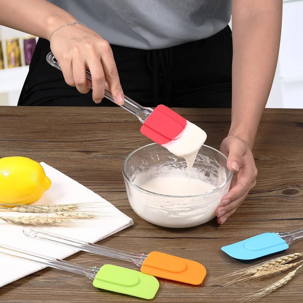 Silicone Spatula & BBQ Brush With Vintage Steel Whisker (Deal 4)