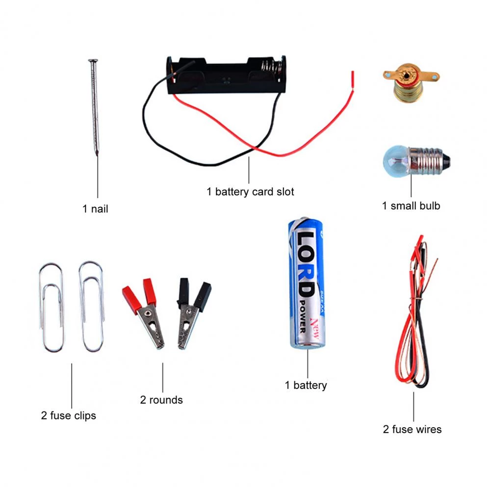 Circuit Electricity Learning Kit Toys For Children.