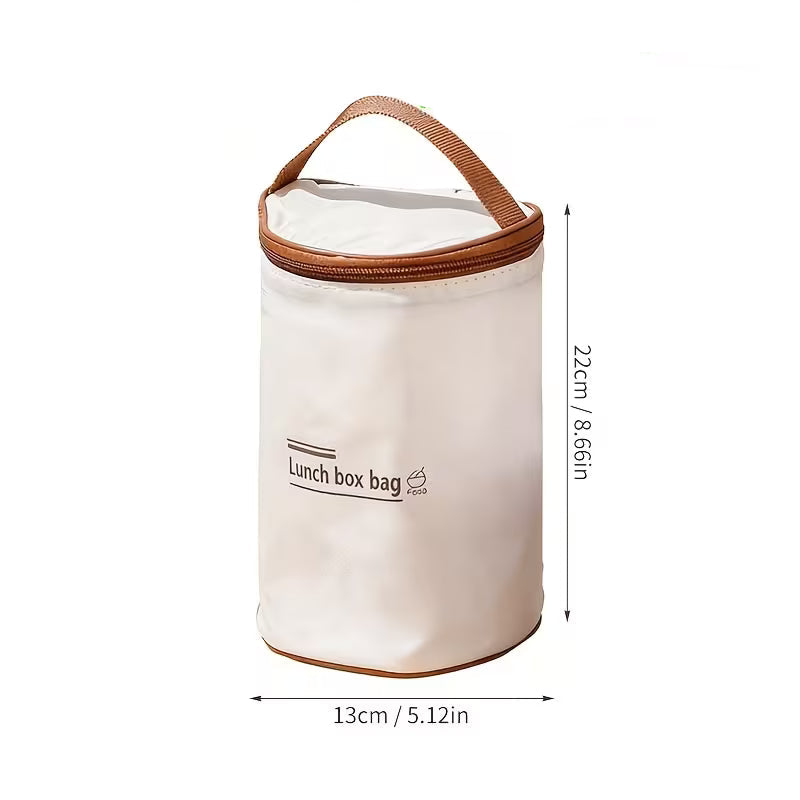 3PCs Stainless Steel Heat Insulated Boxes With Thermal Bag
