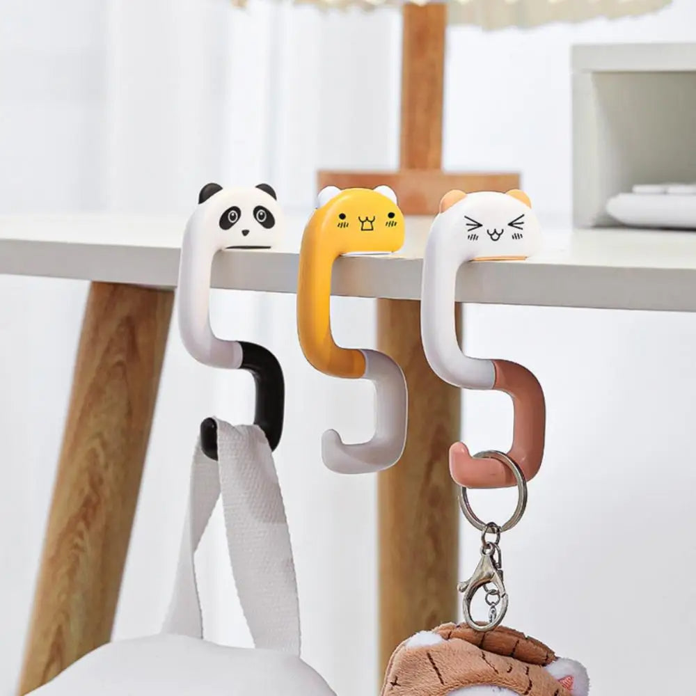 1Pc Cartoon Shape Portable Bag Hook