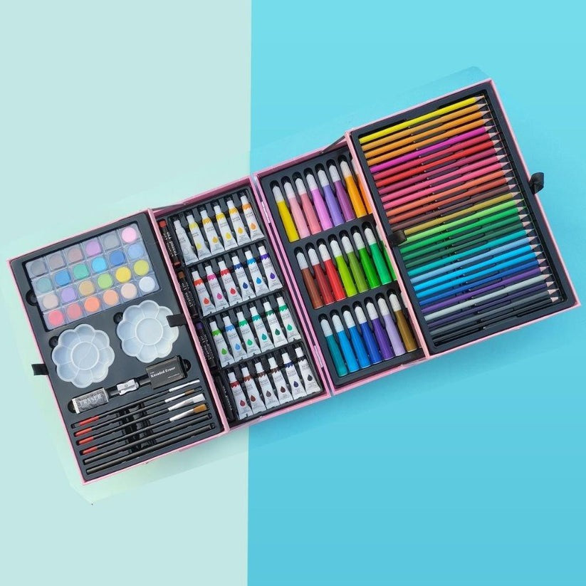 145 Pieces Briefcase Art Set