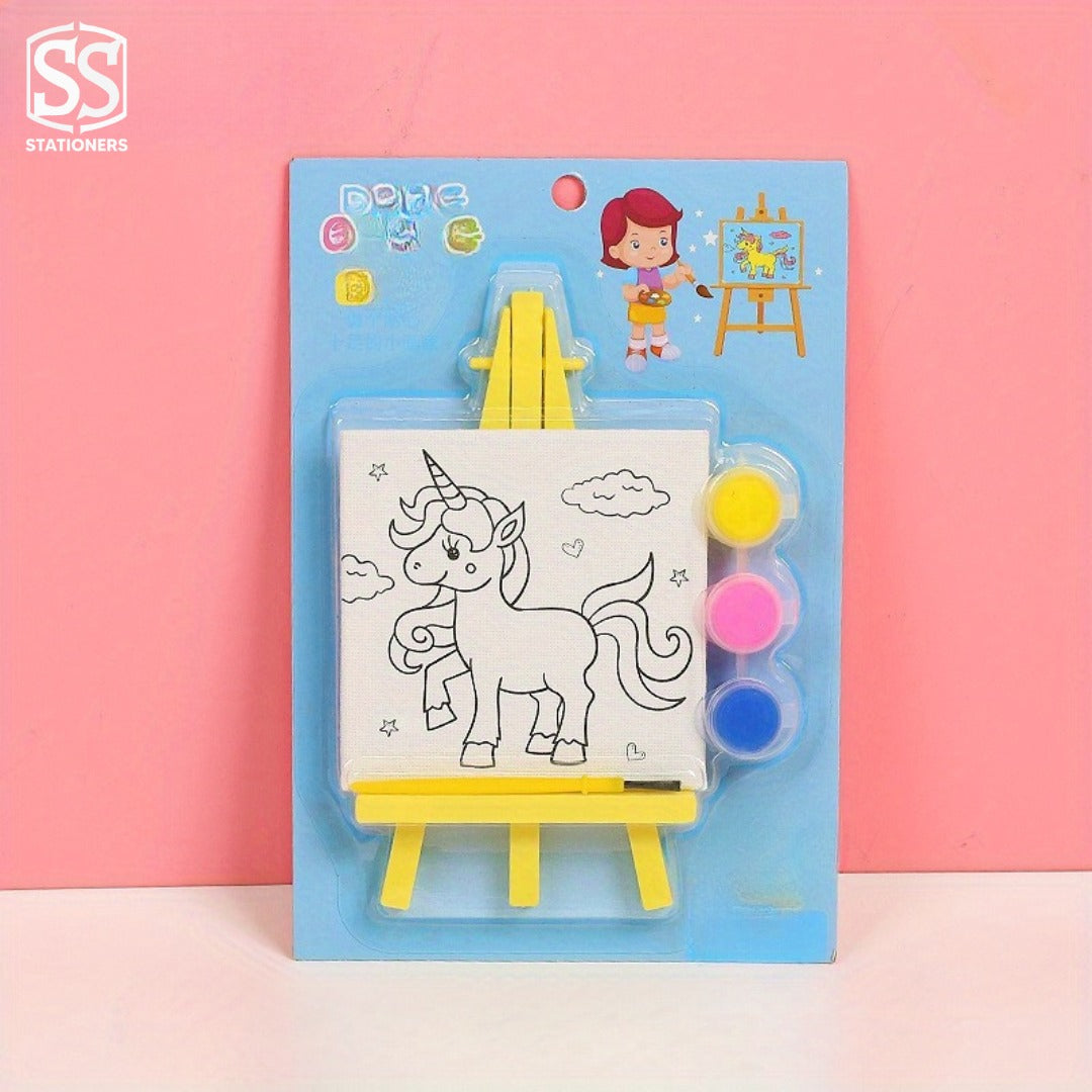 DIY Canvas Easel Painting Kit