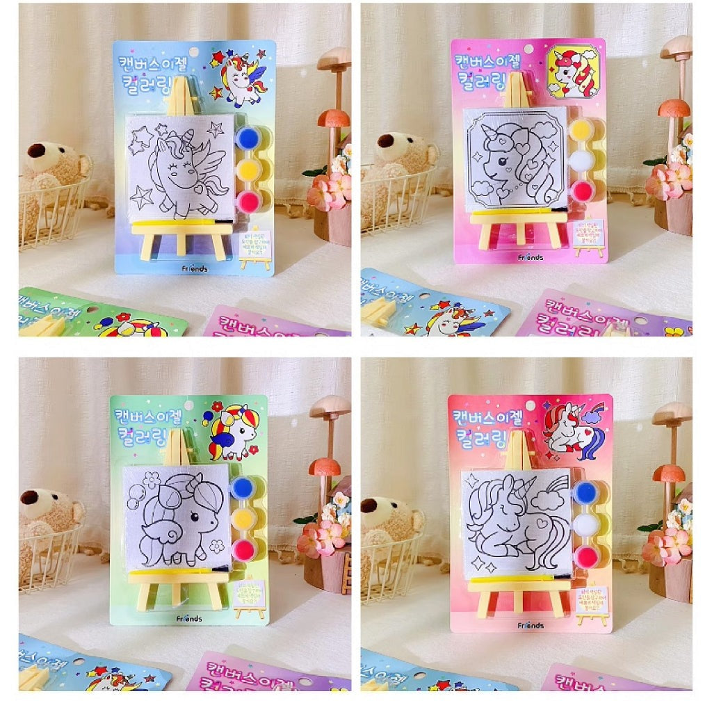 DIY Canvas Easel Painting Kit