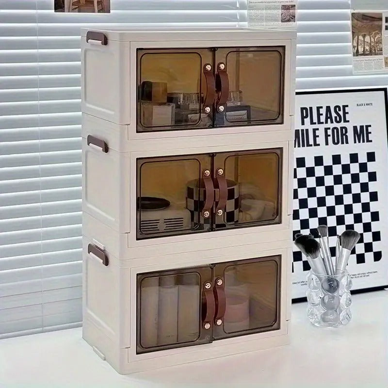 5 Layer Cabinet Double-Door Foldable Storage Organizer