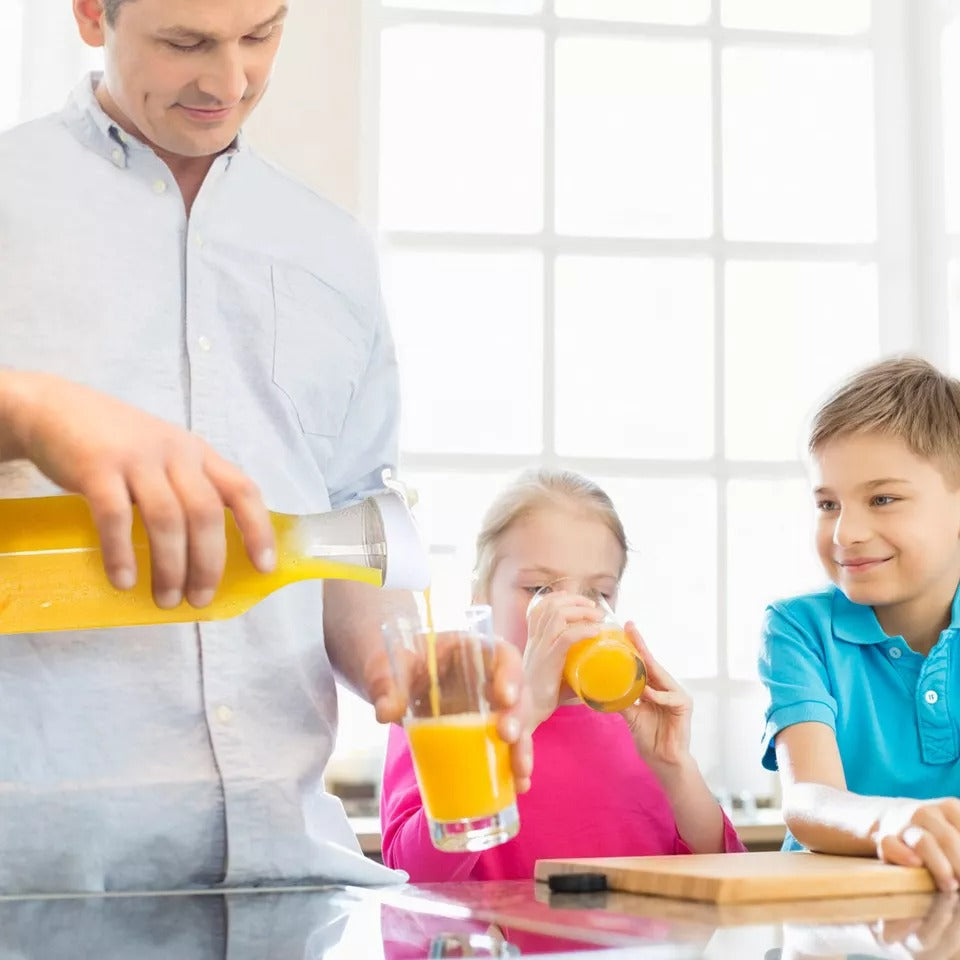 Square Transparent Water Bottle