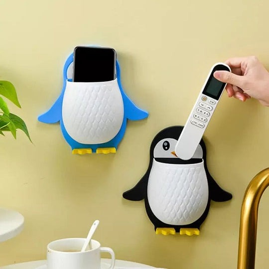 Wall Mounted Penguin Design Storage Holder