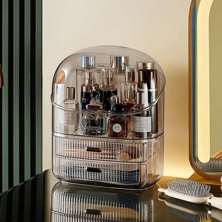 Modern Style Transparent Cosmetic Box