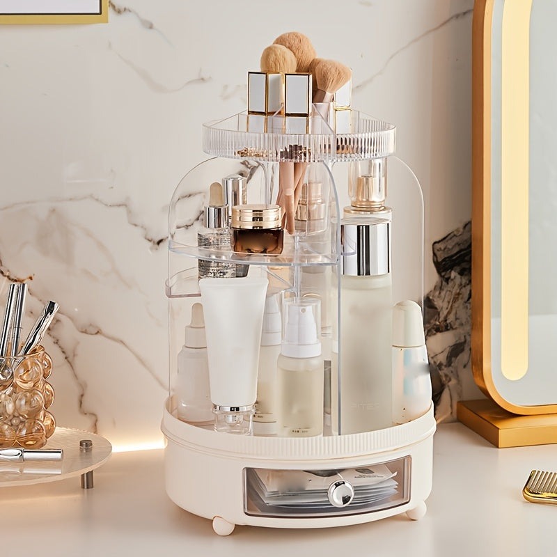360° Rotating Makeup Storage Box