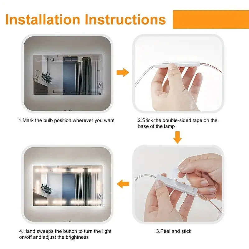 10 Module USB MIrror LED