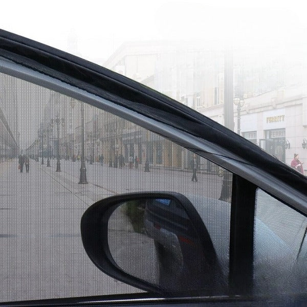 4 Pcs Car Window Sunscreen Privacy Shade Curtain