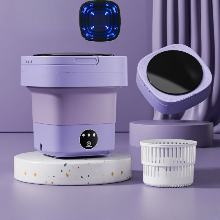 Automatic Portable Washing Machine With Drying Function (8 litre)
