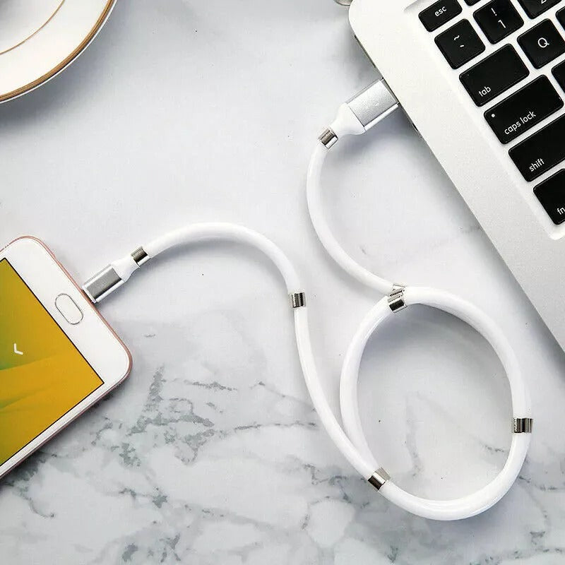Portable Magnetic USB Data Charging Cable for Type-C