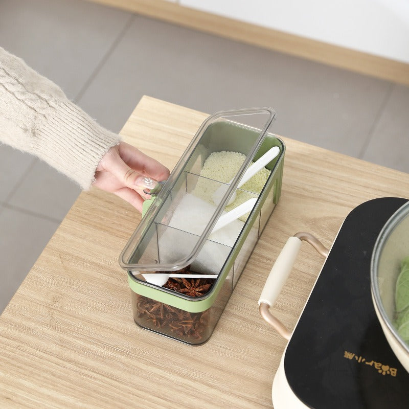 4 Grid Spice Storage Box