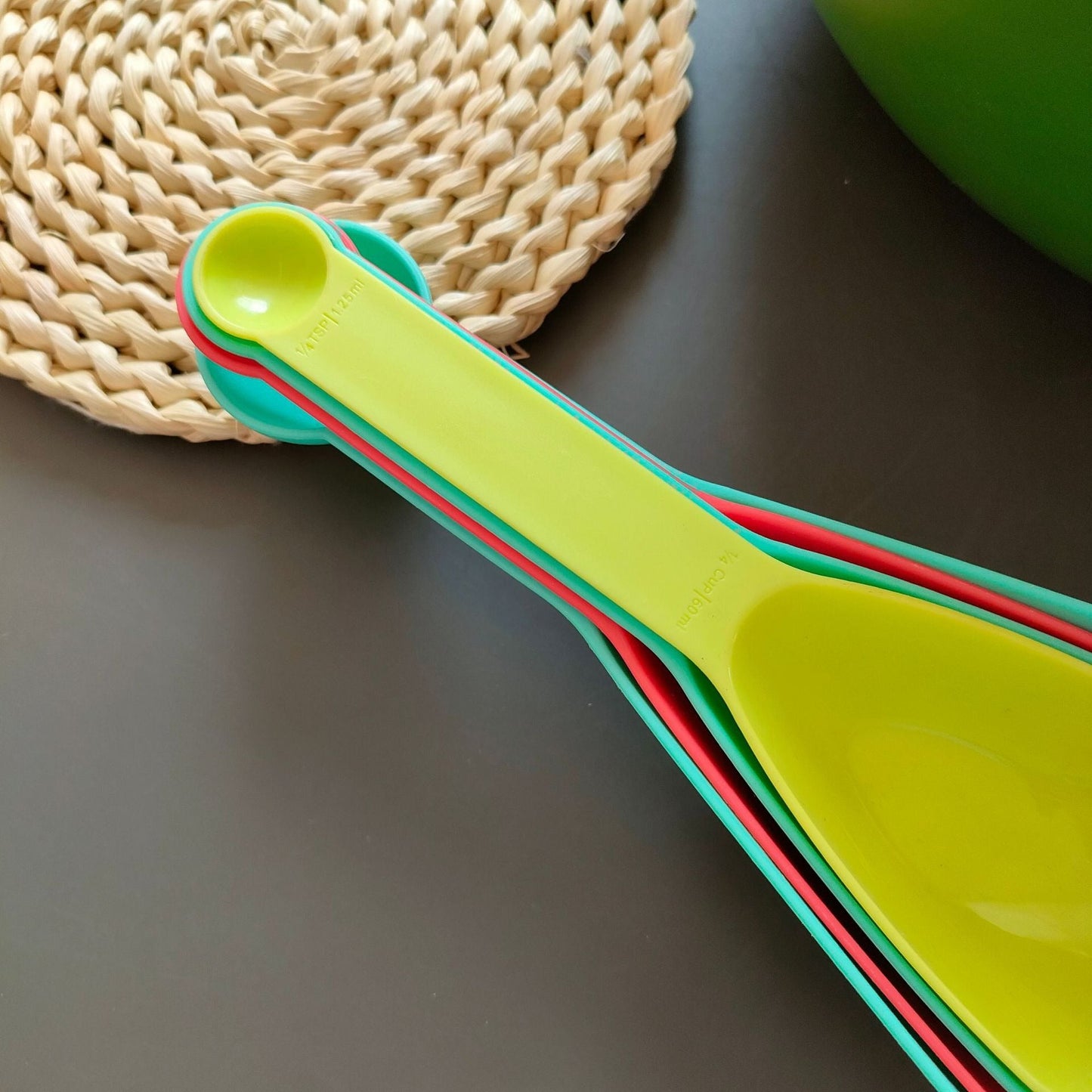 4PCs Double Sided Kitchen Measuring Spoon