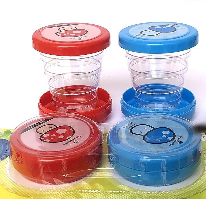 2PC Plastic Foldable Magic Glass
