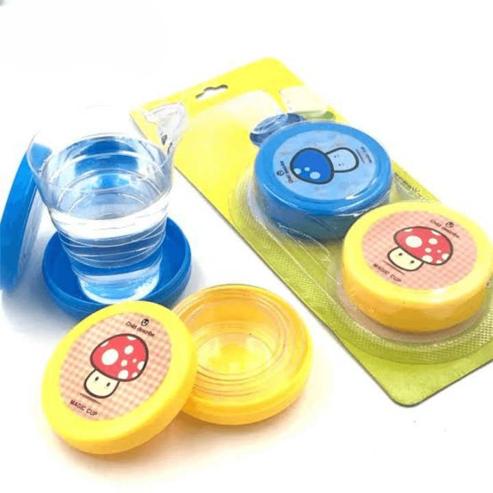 2PC Plastic Foldable Magic Glass