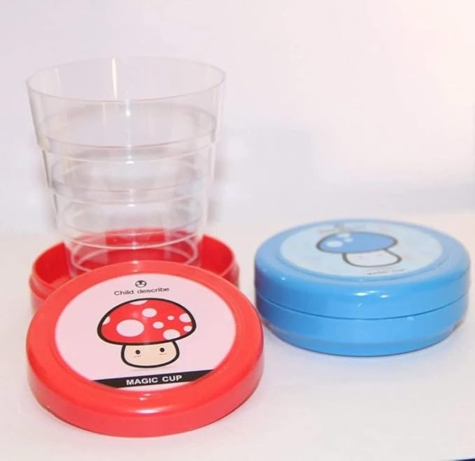 2PC Plastic Foldable Magic Glass