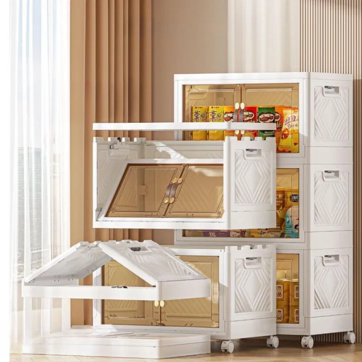 5 Layer Cabinet Double-Door Foldable Storage Organizer