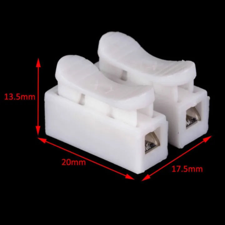 5pcs Self Locking Push Type Terminal
