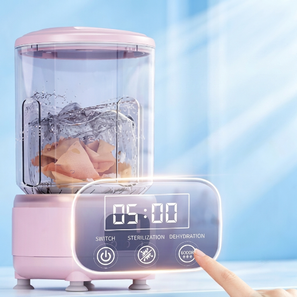 Wireless Rechargeable Digital Washing Machine 2L