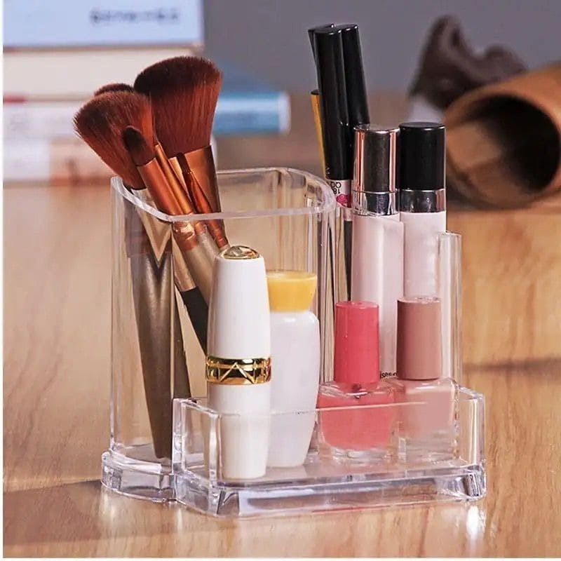 Transparent Makeup Brush Cosmetic Organizer