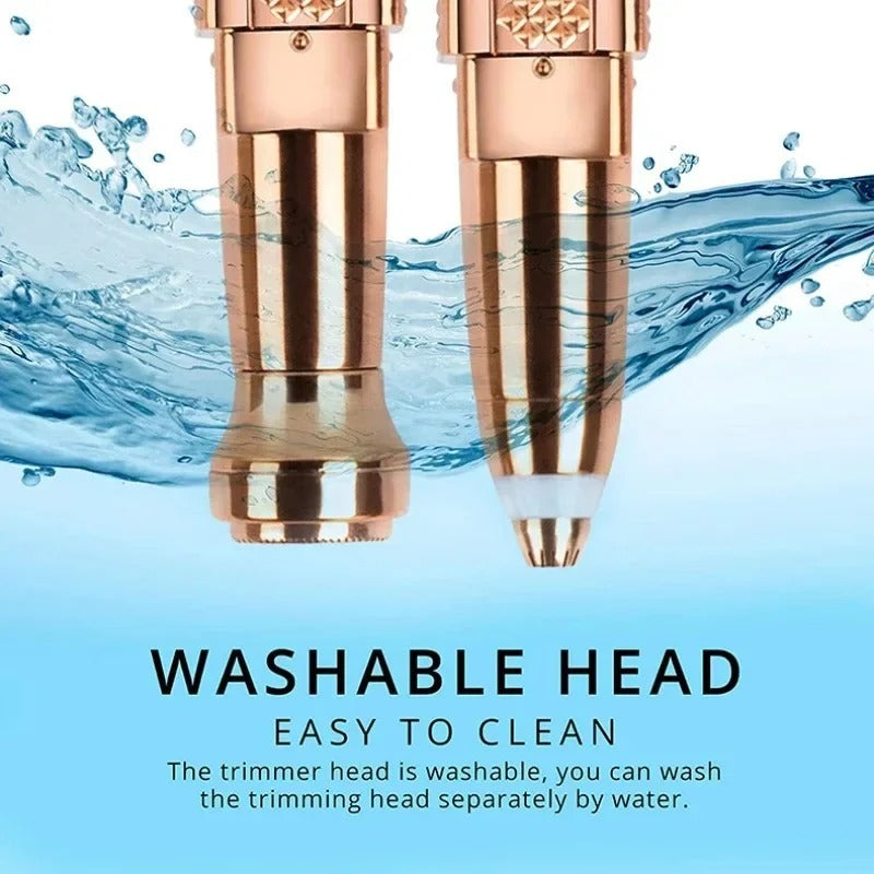 2 in 1 Rechargeable Facial Eyebrow Trimmer
