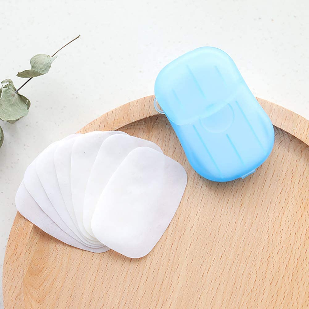 Portable Disposable Paper Soap.