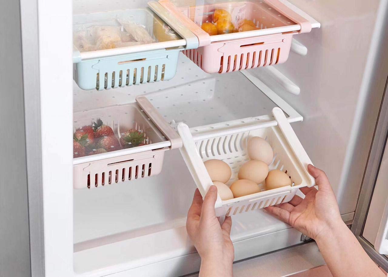 Expandable Fridge Basket for Multipurpose Storage