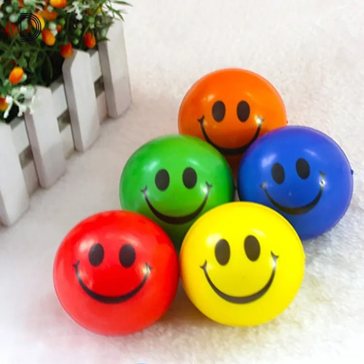 Pack Of 2 - Fun Stress Relief Hand Exercise Ball (Random Design)