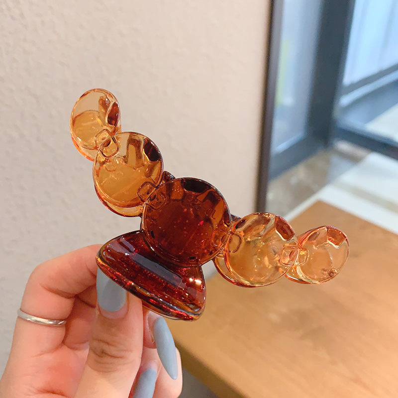 Stylish Linked Circle Hair Claw
