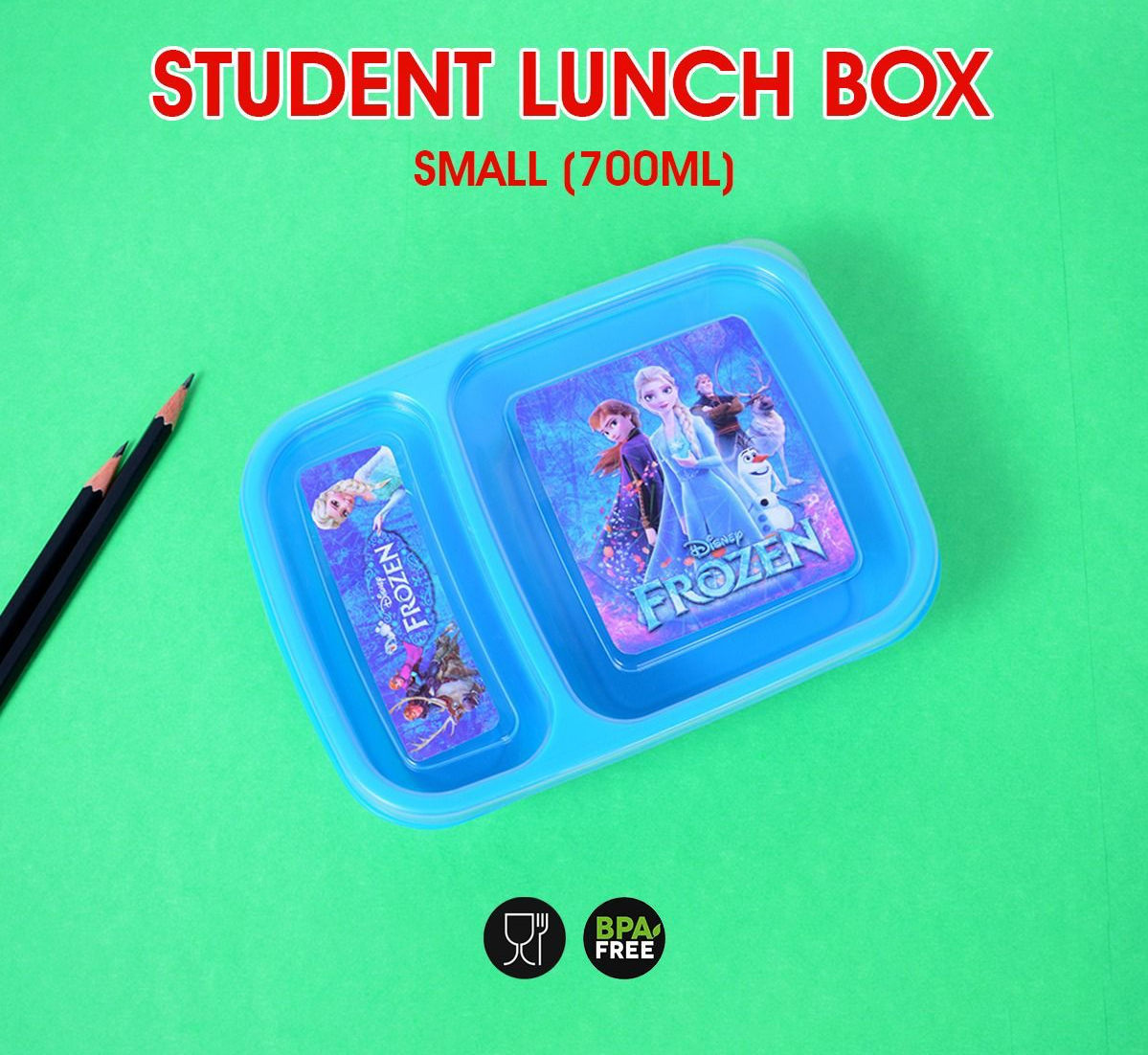 Cartoon Character Hero's Lunch Box