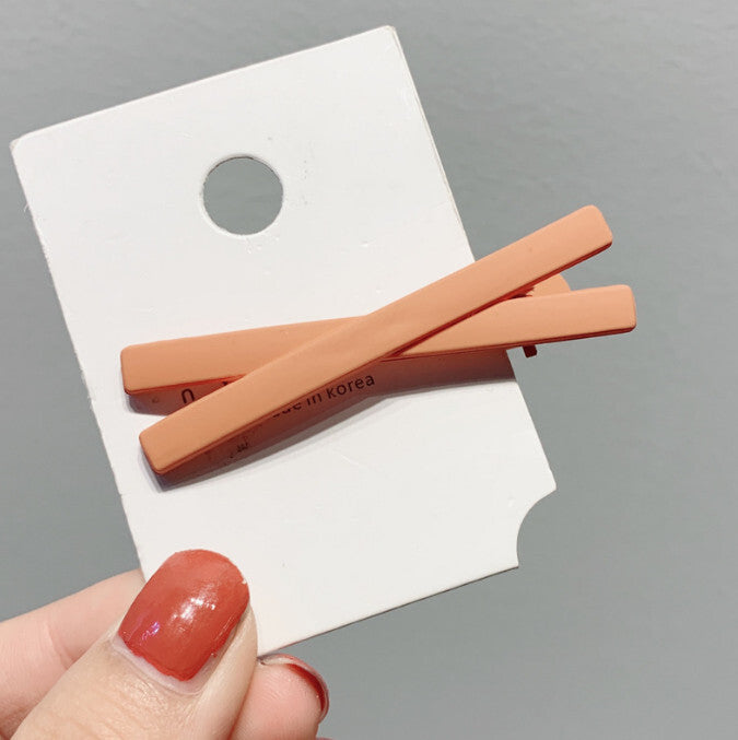 Sweet Cross Frosted Hairpin