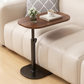 Adjustable Movable Wooden C Shape Side Table