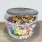 Pack Of 2 Smart  Round Food Storage Box