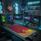 Smooth Gaming Keyboard Desk Mat (Random Design)