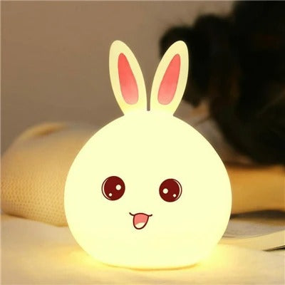 Silicone Rabbit LED Night Light