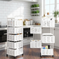 5-Layer Kitchen Storage Basket Rack
